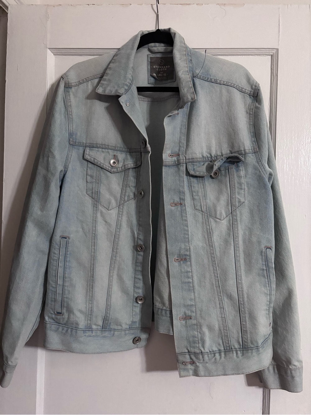 Standard Cloth Light Blue Denim Jacket - Women's Classic Jean Jacket